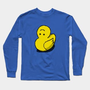 Duckys fake smile Long Sleeve T-Shirt